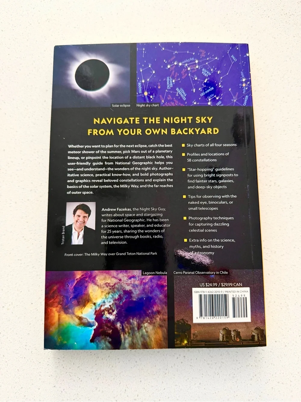 National Geographic Backyard Guide Night Sky 2nd Edition Astronomy Book NWOT